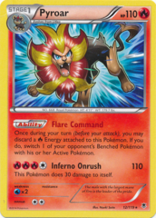 Pyroar 12/119 Non-Holo Promo - Theme Deck Exclusive